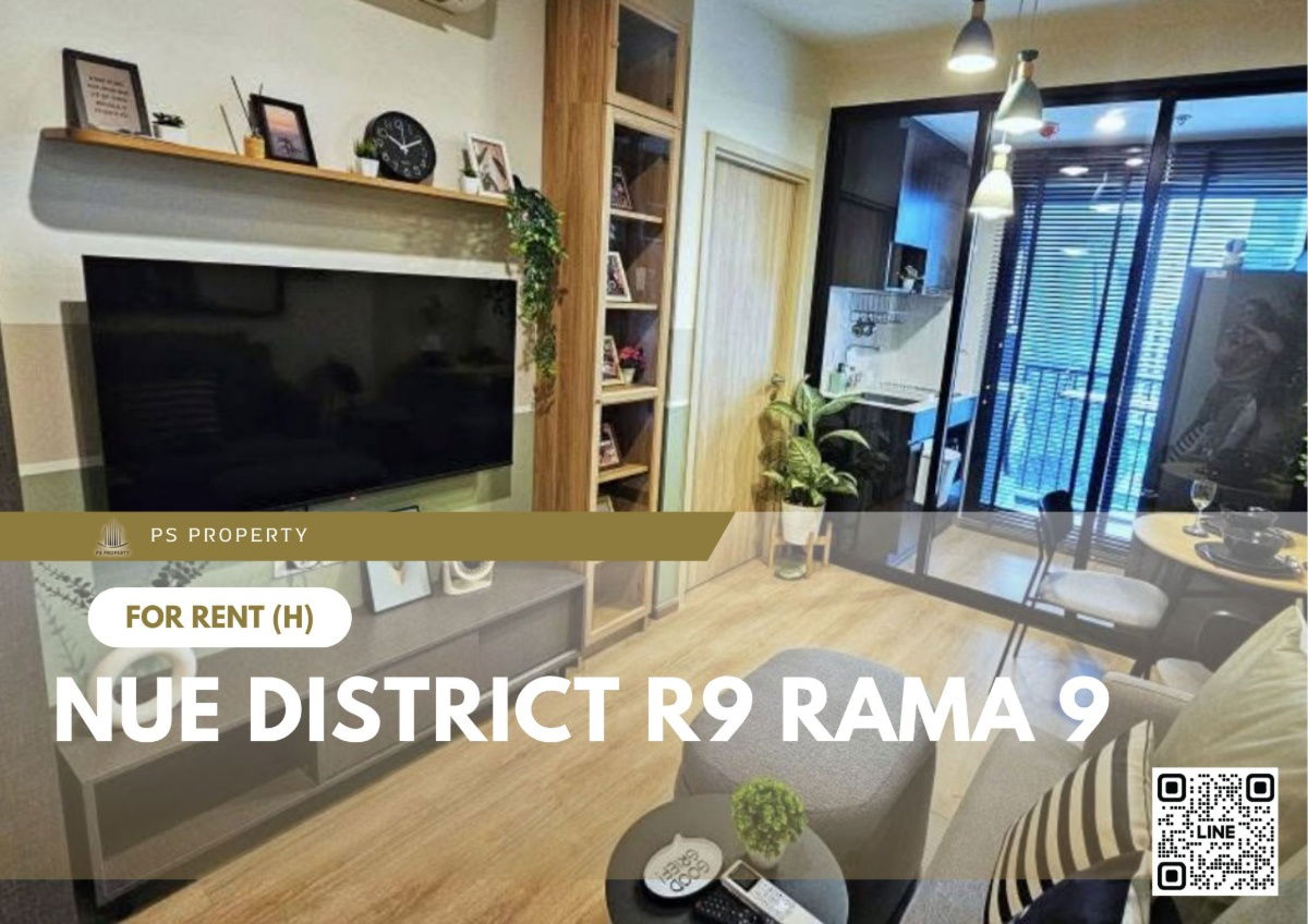For rent 📍 Nue District R9 Rama 9 📍 Fully furnished and equipped, near Central Rama 9