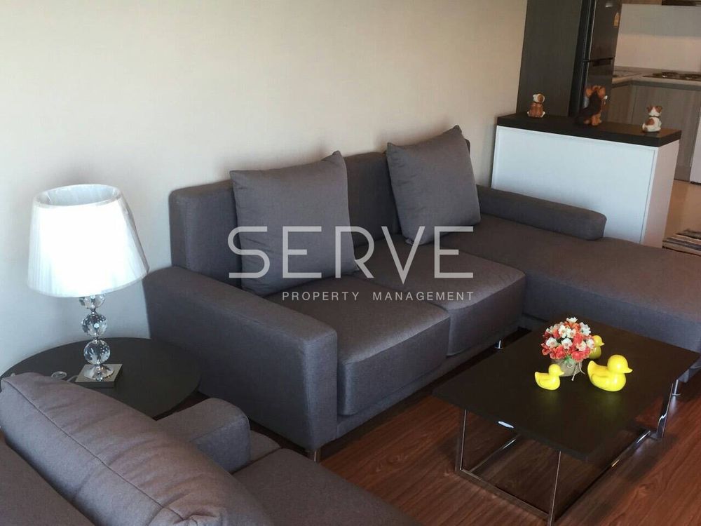 2 Beds with Bathtub Large Room Good Location MRT Phra Ram 9  500 m. and CentralPlaza / For Rent-Belle Grand Rama 9