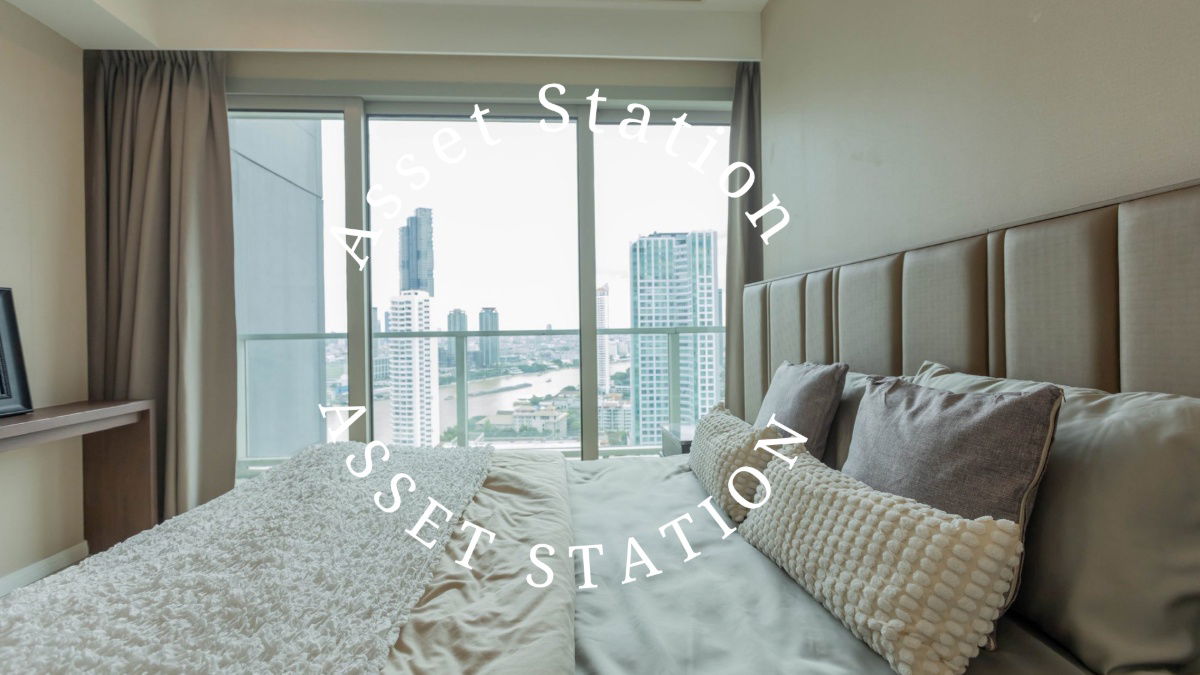 For rent: The River, Chao Phraya River view, near BTS Saphan Taksin