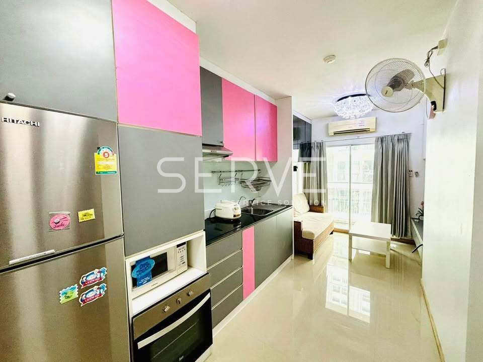 1 Bed 1 Bath Nice Room Fully furnished Good Location Close to MRT Phra Ram 9  600 m. and CentralPlaza @ A Space Asoke - Ratchada