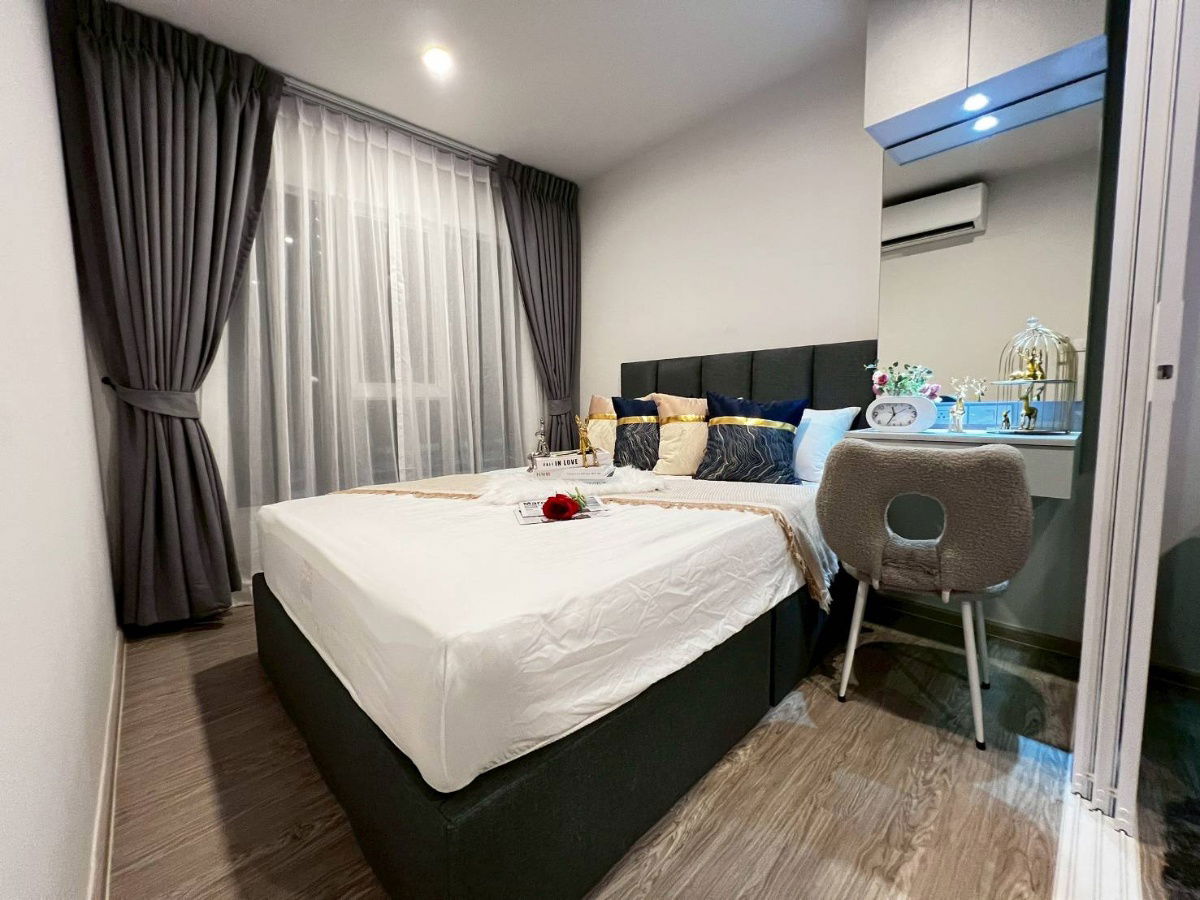 🥳[RAR2510-2279] Regent Home Bangna. Tower B, Fl.7th*Washing machine *Near BTS Bang Na💚Line id: @thefirstagent