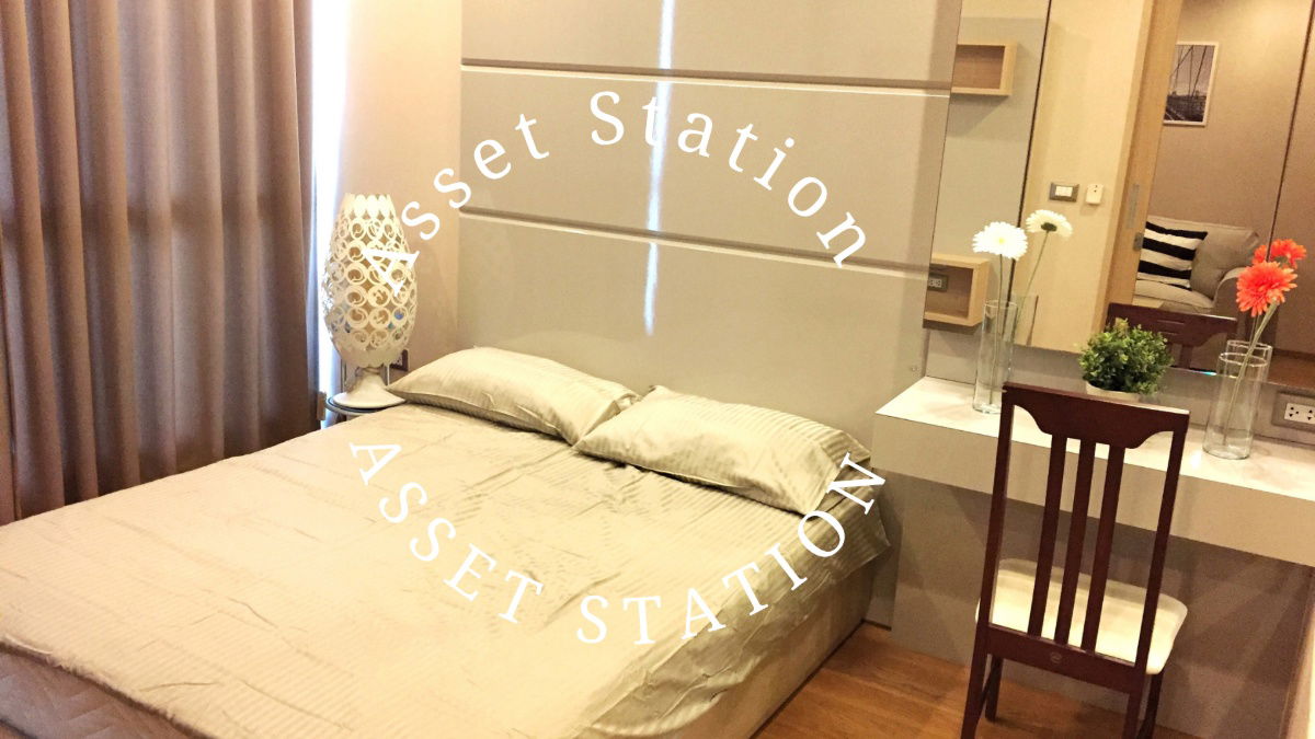 For rent: The Address Asoke - 1 bedroom, 1 bathroom, beautifully decorated, near MRT Phetchaburi