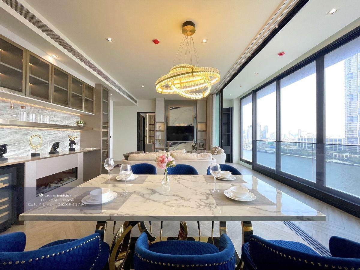 Chapter Charoennakhon - Riverside 4 Bed 4 Bath area 152 sqm. *Rent 150,000 THB per month