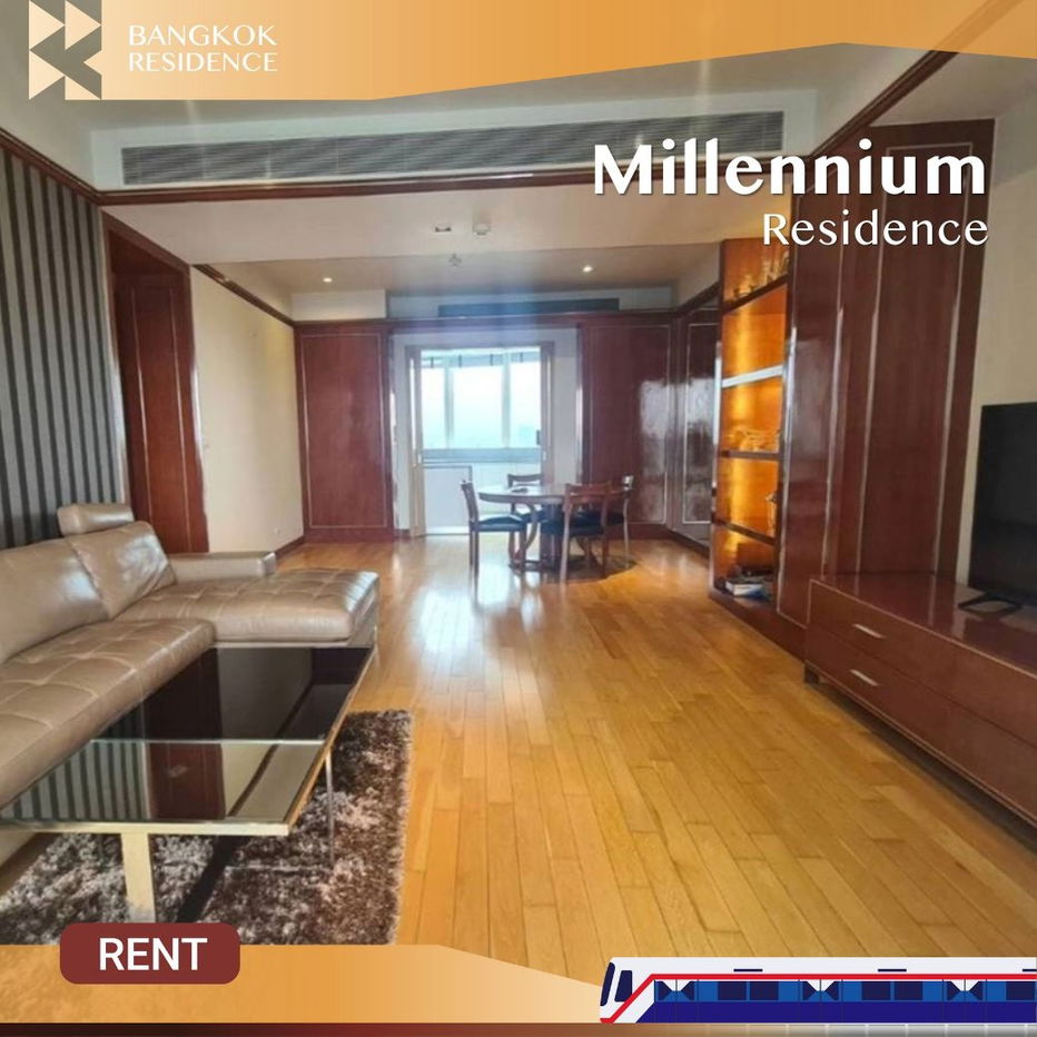 Stunning high-floor view! 🌃 Millennium Residence in the heart of the city 💫 Near BTS Asoke