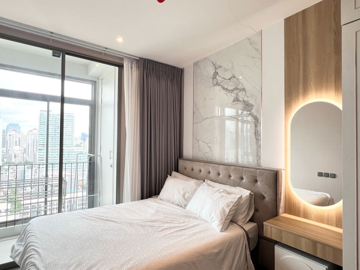 For rent‼️With washing machine Rhythm Ekkamai Estate, luxury room, fully furnished, beautiful view, near BTS Ekkamai MD-25083680