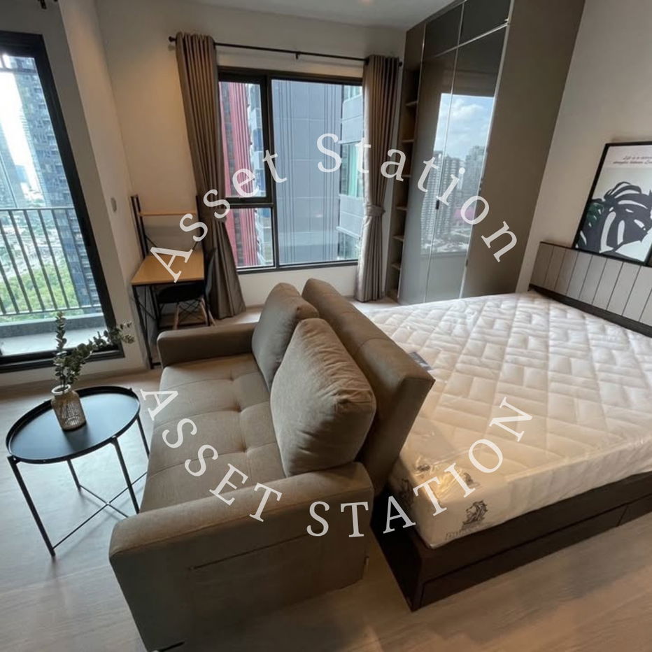 ငှားရန်ရှိသည် : Life Asoke - Rama 9 ၊ ပရိဘောဂအပြည့်အစုံပါသော စတူဒီယိုခန်း ၊ MRT Rama 9 အနီး