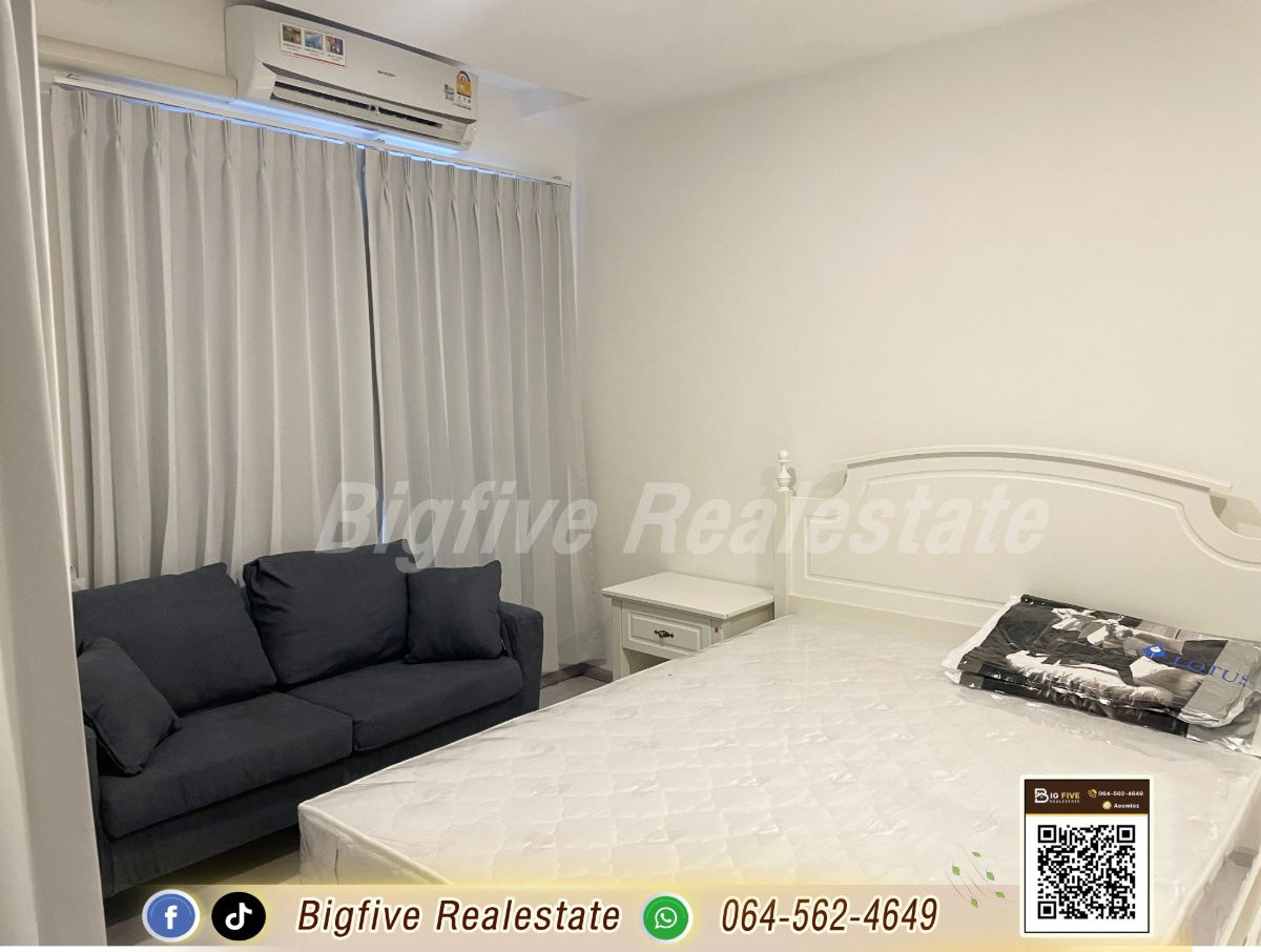 A68-085 A LAND CONDO for rent in Sai Noi Westgate, near the Sai Noi Electricity Authority. 4th floor, corner unit ✨