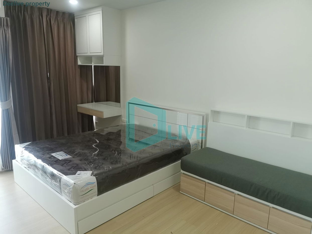 DL22110475 ငှားရန်ရှိသော ကွန်ဒို ၊ BTS Talat Phlu ဘူတာအနီး Supalai Park Talat Phlu ကွန်ဒို တွင် အသင့်နေထိုင်ရန် ၊ အရေးပေါ် 0800343450 LineID @655ebbvc ၊