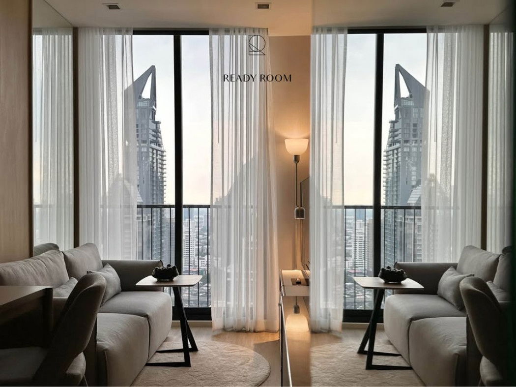 Condo for rent NOBLE STATE 39 30 sq m. Floor 33 1Bed 1Bath Fully furnished with home appliances. Available on November 3rd.2025