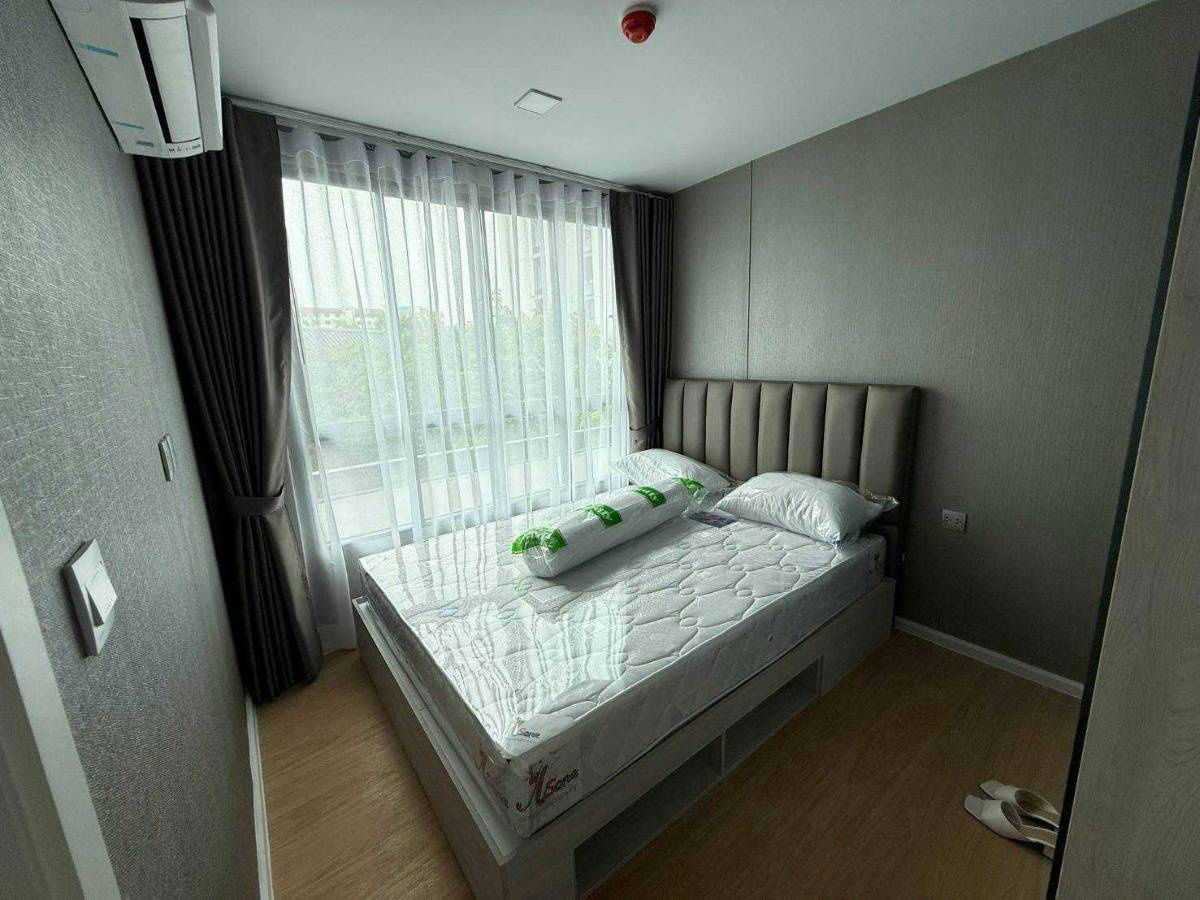 P1159 Condo for rent Atmoz Kanaal Rangsit, good location near the university. Rangsit and the red line are ready to move in.