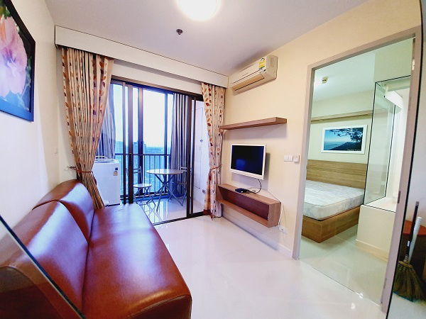 🔔出租🔔21楼全新装修房间带浴缸，视野无遮挡，位于Ideo Mix Sukhumvit 103