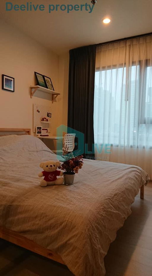 DL012353 Condo for rent, Life Asoke - Rama 9 near MRT พระราม 9, ready to move in, call urgently 0638692663 LineID @162cjixi