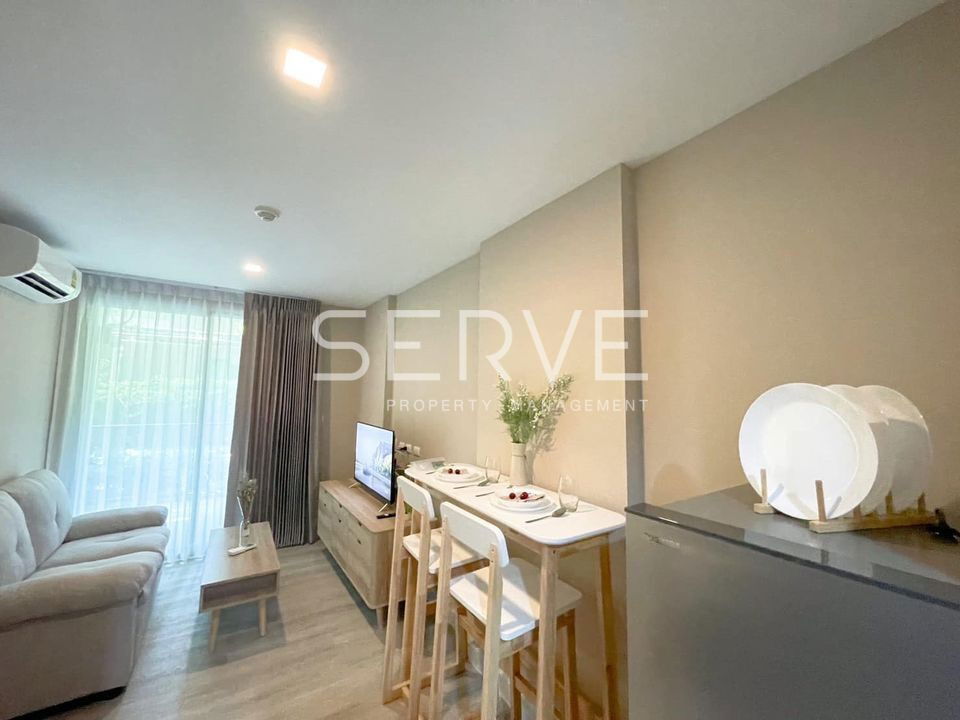 1 Bed Large Room City View Fully Furnished Good Location Close To MRT Sutthisan 550 m @  Metro Luxe Ratchada