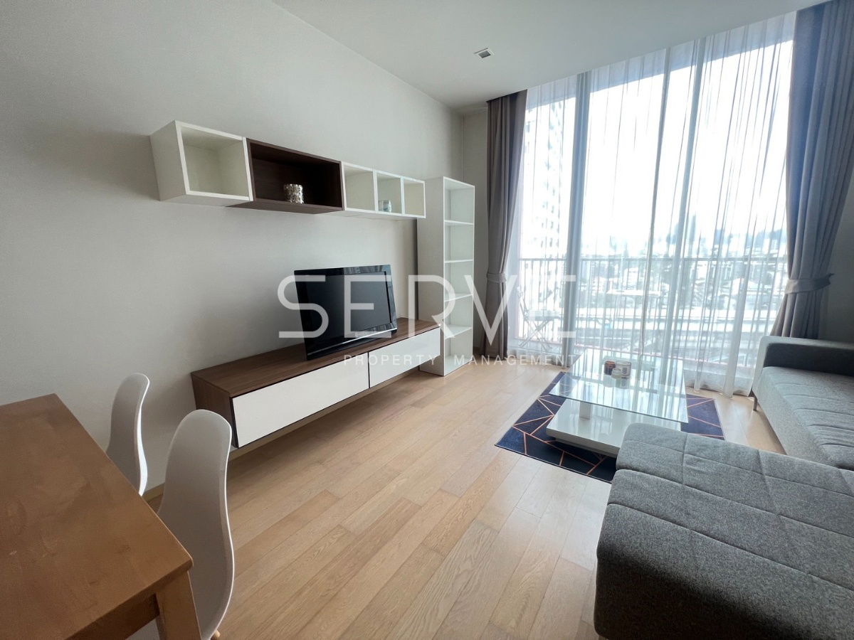 1 Bed 1 Bath with Bathtub City View Fully furnished Good Location Close To BTS Ari 150 m @  Noble Re:D