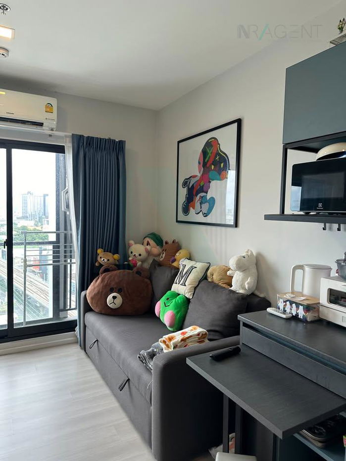 For Rent Condo THE KEY MRT PHETKASEM 48 Building 1, Floor 18,1 bed room, Room size 28.5 sqm