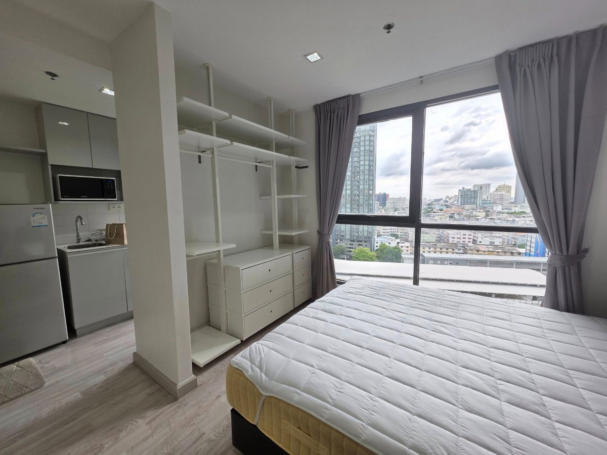 Ideo Mobi Sathorn | Price 15,000 baht | Beautiful room, great view, fully furnished, ready to move in