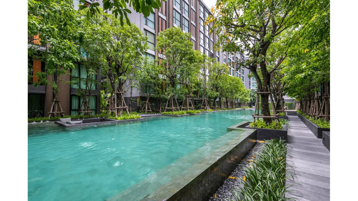 🔥17K🔥- Nice Room 1 Bed with Bathtub Good Location Shuttle Bus to BTS Thong Lo 850 m. at Vtara Sukhumvit 36 Condo  / For Rent