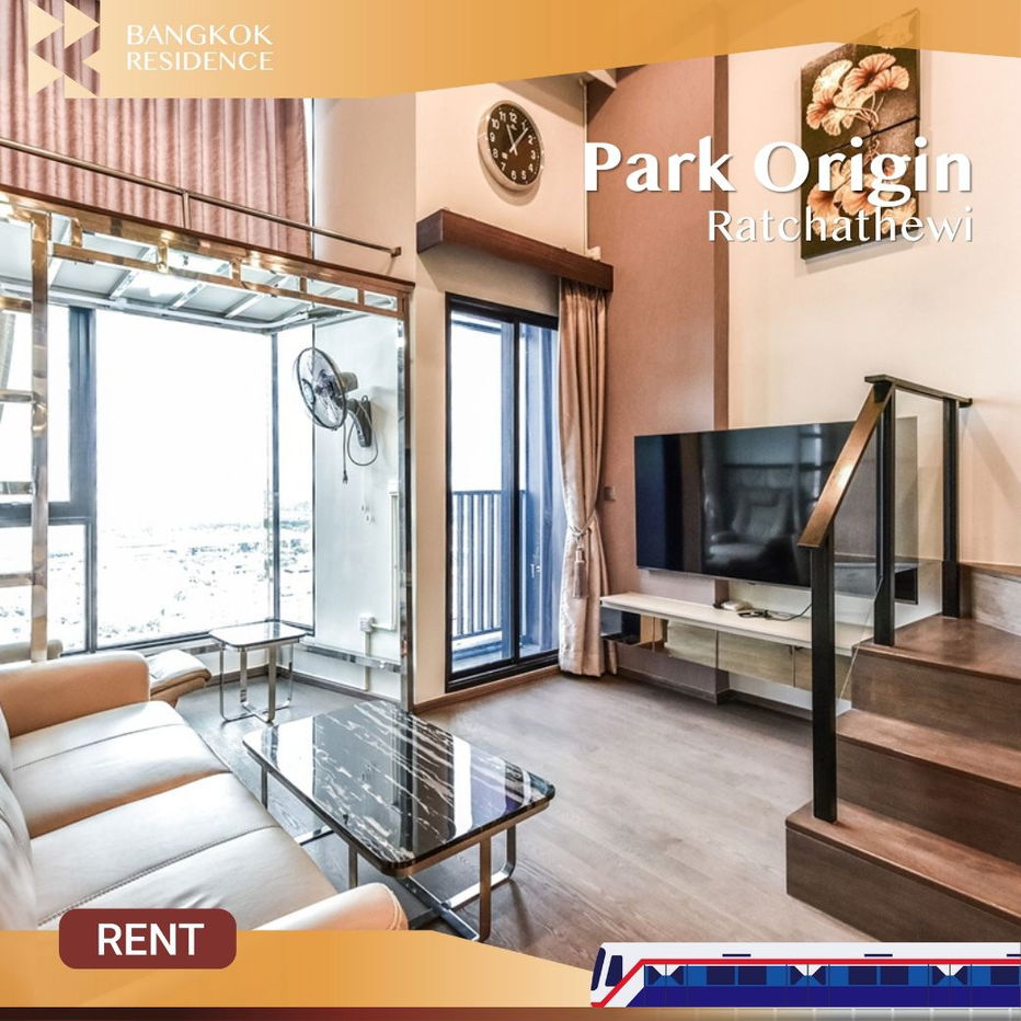 Park Origin Ratchathewi ✨ Luxury fully-furnished condo, ready to move in 💕 Near BTS Ratchathewi