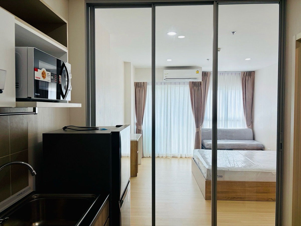 Supalai Veranda Sukhumvit 117, fully furnished, washing machine included, 30 sq m, 10,000 baht