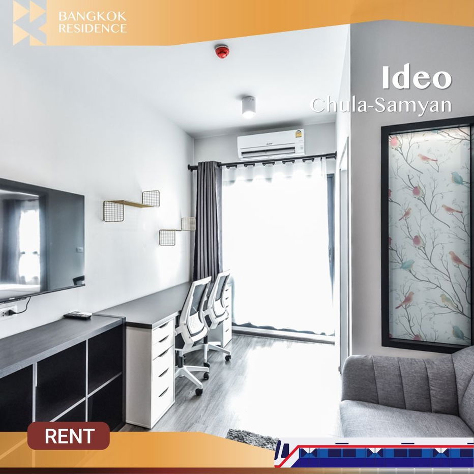 Ideo Chula-Samyan 🛋️ Beautifully Furnished, Ready to Move In! 💥 Near MRT Sam Yan