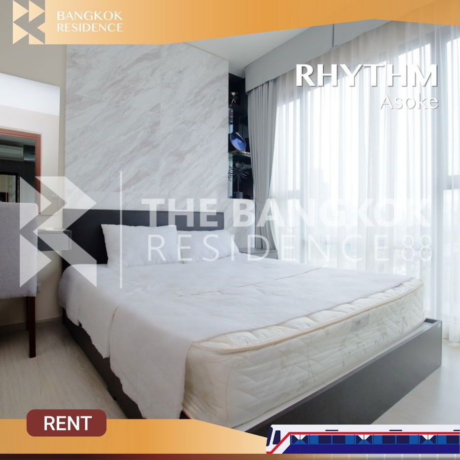RHYTHM อโศก 🛋️ ห้องสวย ทำเลสะดวก 💫 ใกล้ MRT พระราม 9