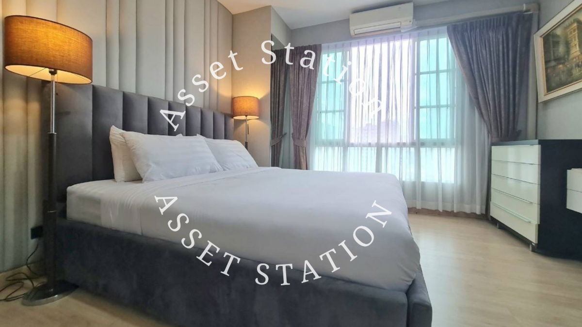For rent: CitiSmart Sukhumvit 18, 2 bedrooms, 2 bathrooms, large size, near BTS Asoke and MRT Sukhumvit.