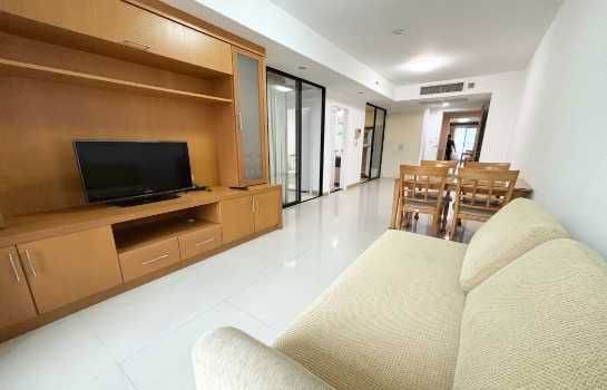 Condo for rent near SWU, Supalai Premier Place Asoke, 55 sq m., 1 bedroom, 1 bathroom, 20th floor, between BTS Asoke and MRT Phetchaburi.