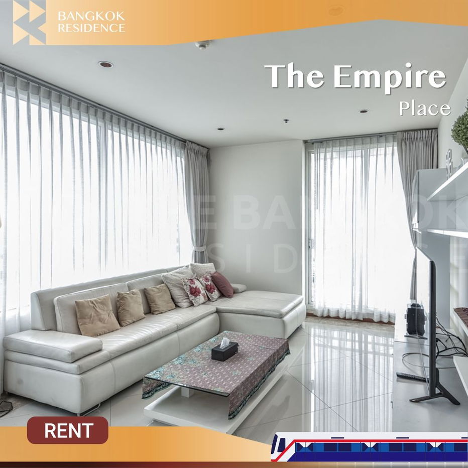 Urgent! 🔥 The Empire Place, 3-Bedroom Unit at the Best Price 🔥 Near BTS Chong Nonsi