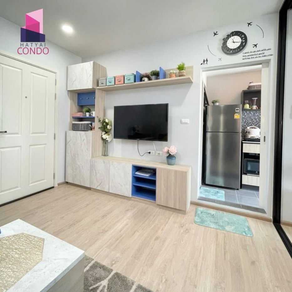 D Condo Hat Yai for rent, corner room, 4th floor, Building B