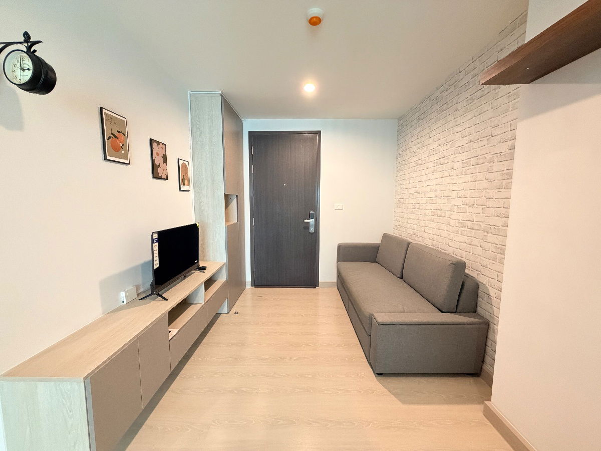 Good price!! near BTS Samrong : Niche ID Sukhumvit 113, Fully furnished