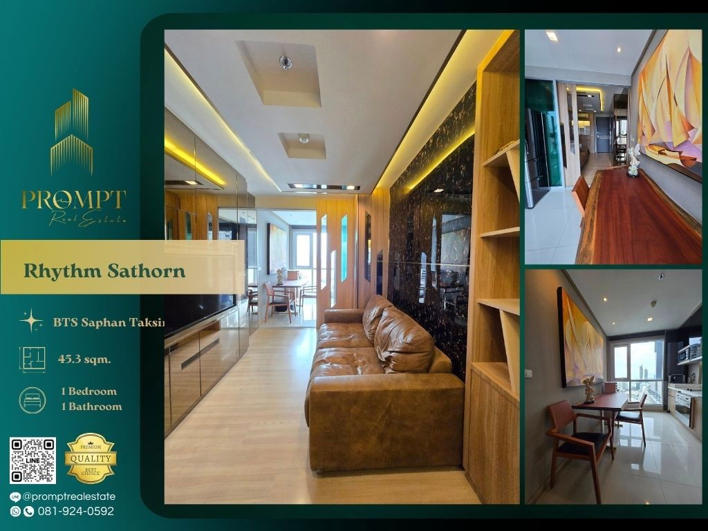 QR03974 - Rhythm Sathorn : BTS Saphan Taksin