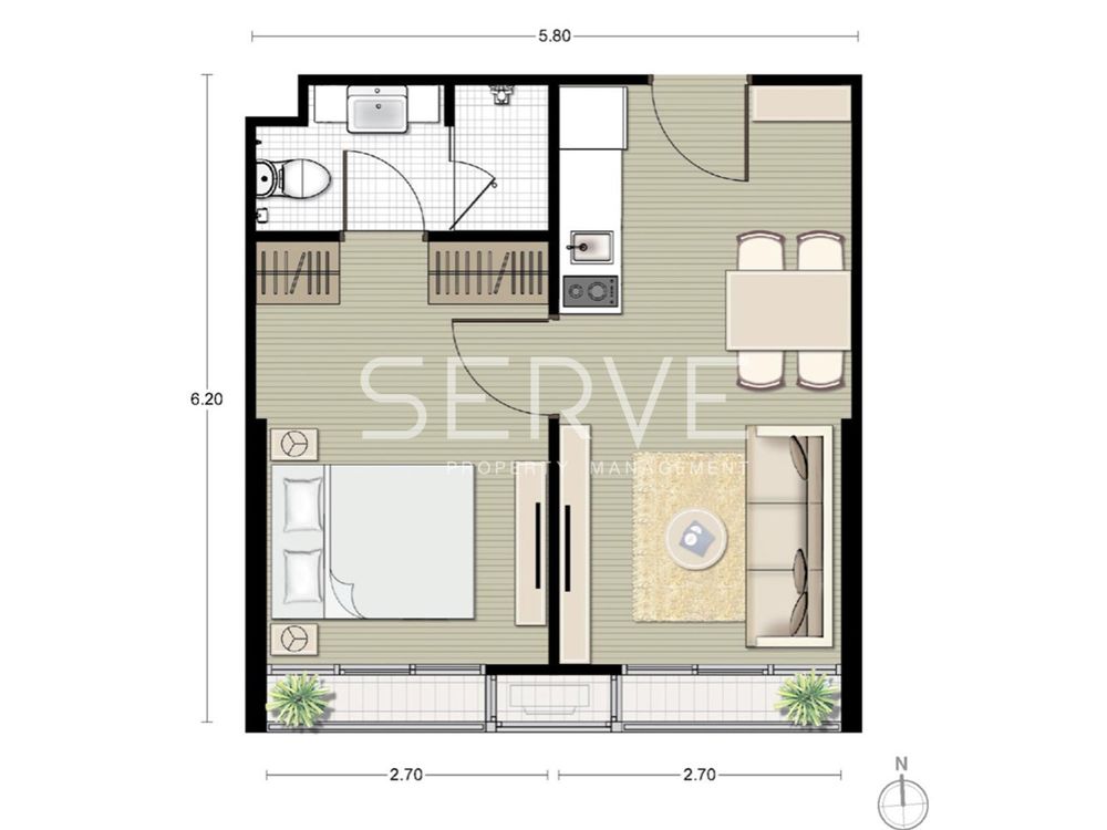 Sell Down Payment - 1 Bed Unit on High Fl. with City View of Sukhumvit Sky, Close to BTS & MRT Asoke-Noble Recole Sukhumvit 19