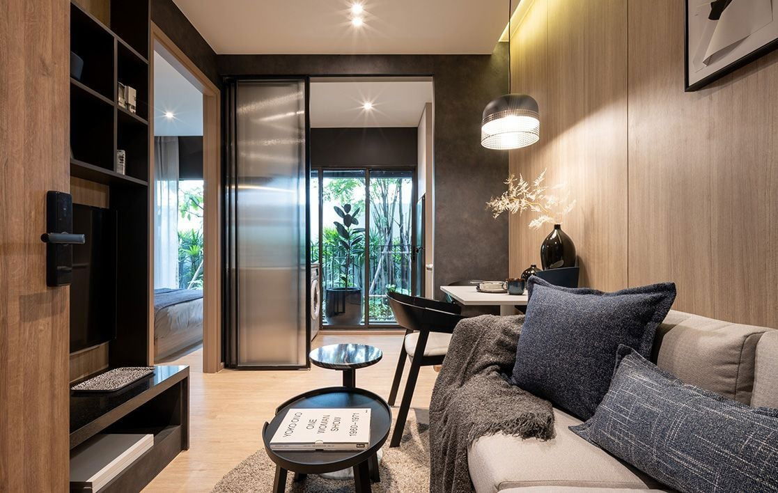 Studio Nice Room City view Fully Furnished New Condo Good Location Next To Ekkamai-RamInthra,Central East Ville   @  Noble Create