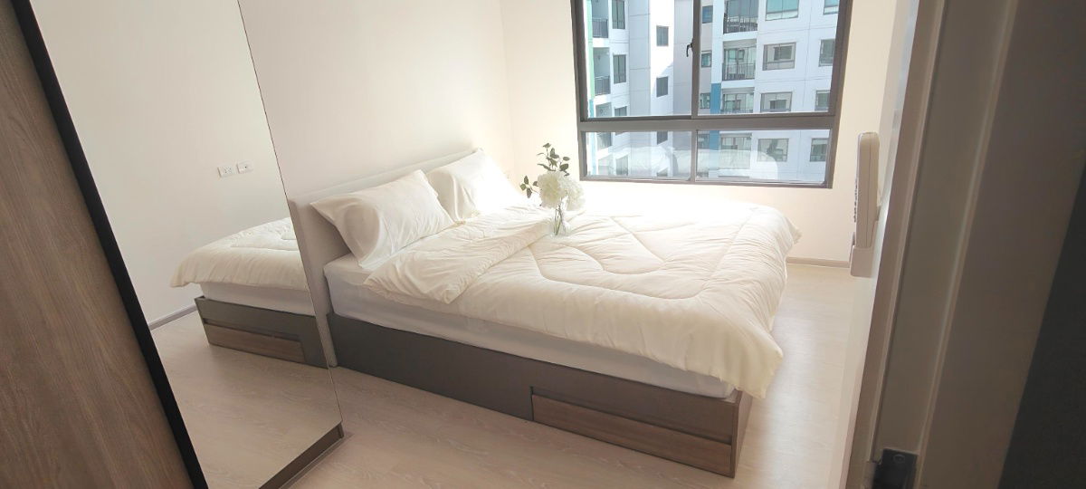 🔥Urgent for rent🔥✨ Grene Condo Don Mueang-Songprapha✨ ❄️7th floor, size 30.17 sq m.❄️ Fully furnished, electricity, ready to move Line @bzprOperty