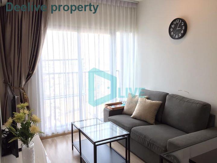 DL005078 Condo for rent, Noble Revolve Ratchada 2 near MRT ศูนย์วัฒนธรรม, ready to move in, call urgently 0653619502 LineID @534wlwof