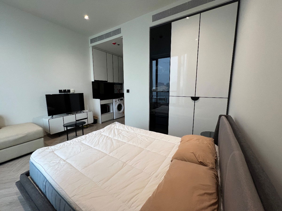 🚩For rent: Chapter Charoen Nakhon Riverside ✨1 Bed 26 sq m. Fl.21 ✨ Chao Phraya River view 📍Near ICON Siam & Asiatique