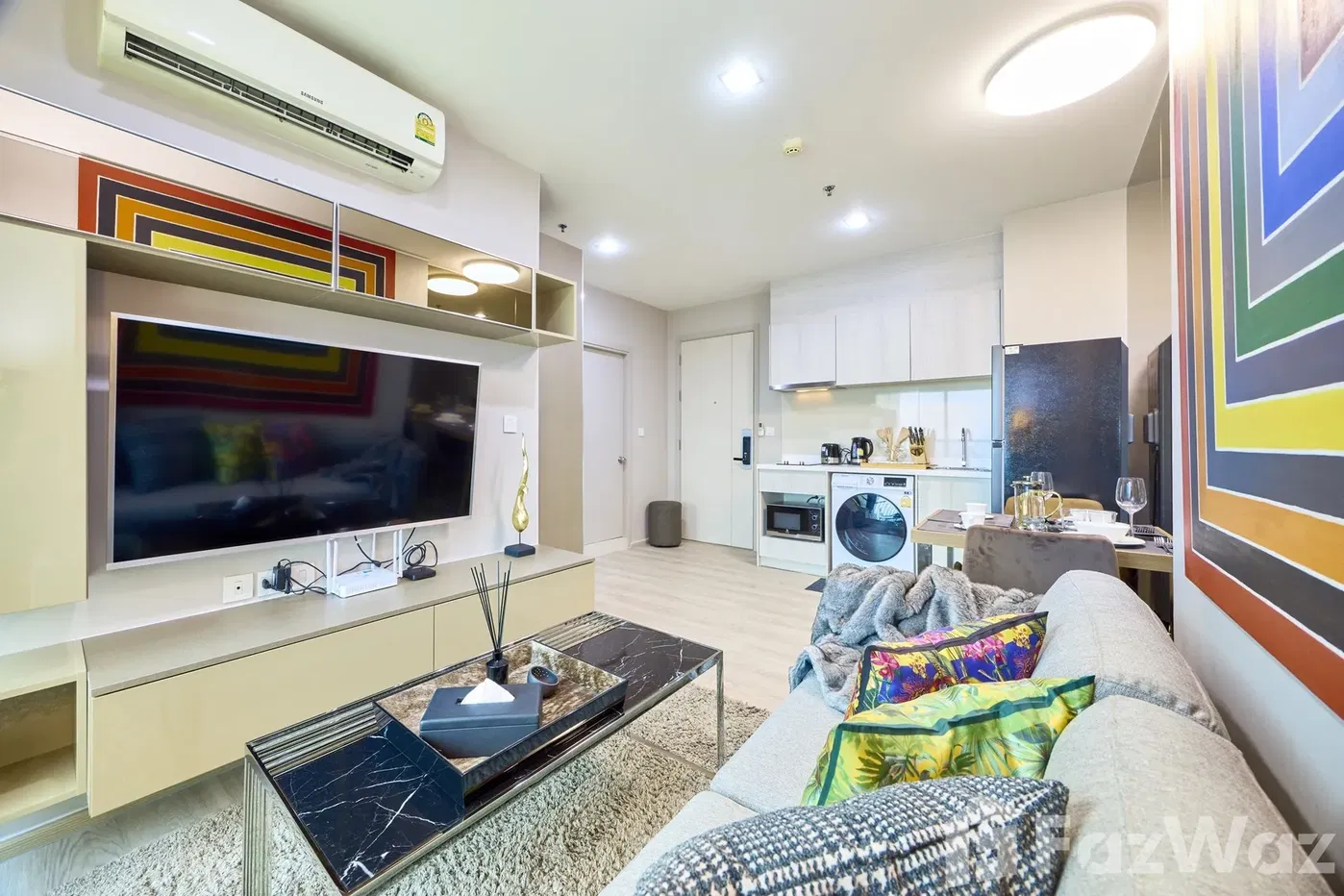 Fully-furnished 2-Bedroom Sukhumvit Condo with Parking 1145312