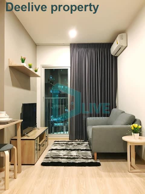 DL002402 Condo for rent, Noble Revolve Ratchada 2 near MRT ศูนย์วัฒนธรรม, ready to move in, call urgently 0653619502 LineID @534wlwof
