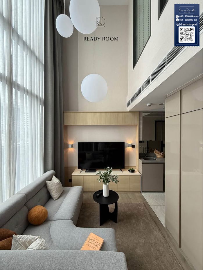 💙For rent The Crest Park Residences, complete with electrical appliances, BTS Ha Yaek Lat Phrao💙 Call 092-8366444 Dao // Line ID: @enrichagent