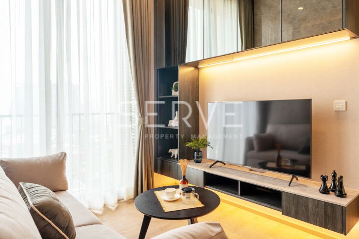 🔥25K🔥-Nice Room 1 Bed High Fl. 15+ Unit in Asoke Area  New Condo Close to BTS Asok & MRT Sukhumvit 550 m. at Noble BE19 / For Rent