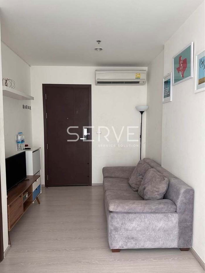 1 Bed Large Room Nice Room Fully furnished Good Location Close to Phra Ram 9  300 m.  @  Rhythm Asoke