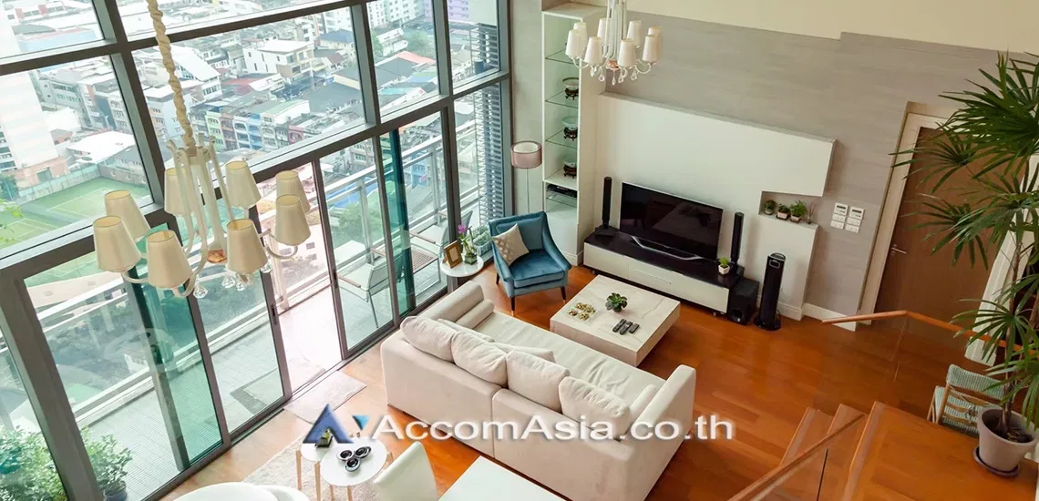 🔼🔽 AccomA ✔ Duplex Condo 3 BR Condominium @ไบรท์ สุขุมวิท 24 (AA30612)