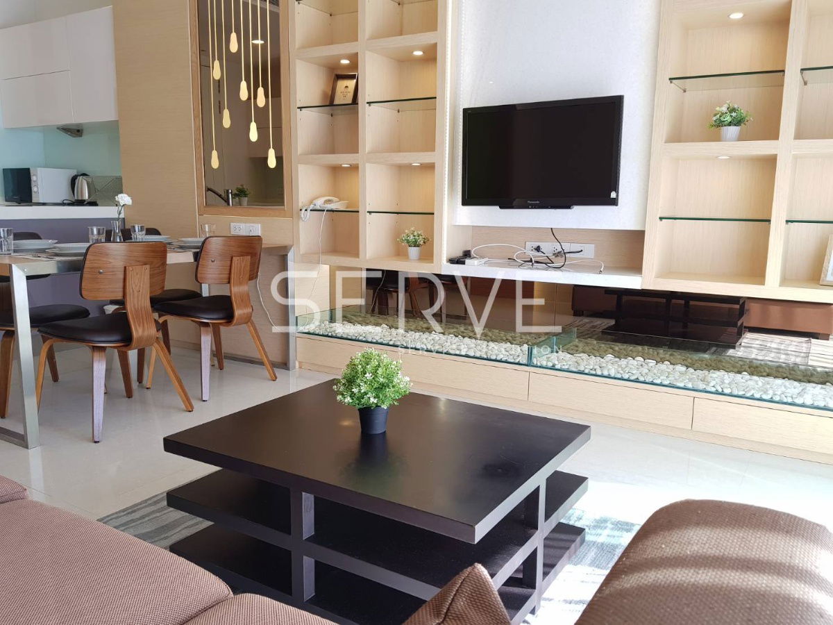 🔥65K🔥 - 2 Beds with Bathtub 92 sq.m Good Location Close to BTS Ratchadamri 400 m. and Lumpini Park at Q Langsuan Condo / For Rent