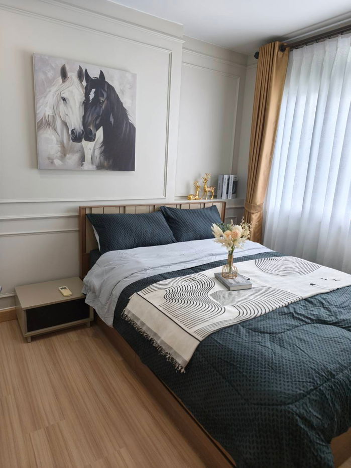 P-43018 Condo for rent Bangkok Horizon Ratchada-Thapra fully furnished (Confirm again when visit).