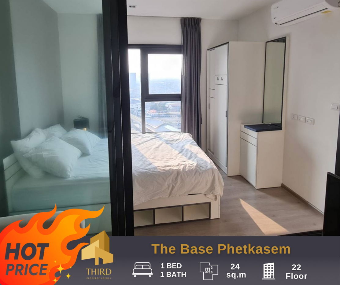 For Rent  🔥The Base Phetkasem 🔥 Fully furniture and electronic appliance //Ask more info LineID:@thirdproperty