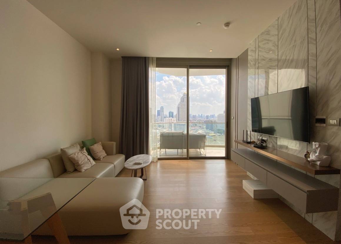 Magnolias Waterfront Residences 1 居公寓，靠近 BTS Saphan Taksin（ID 1725412）