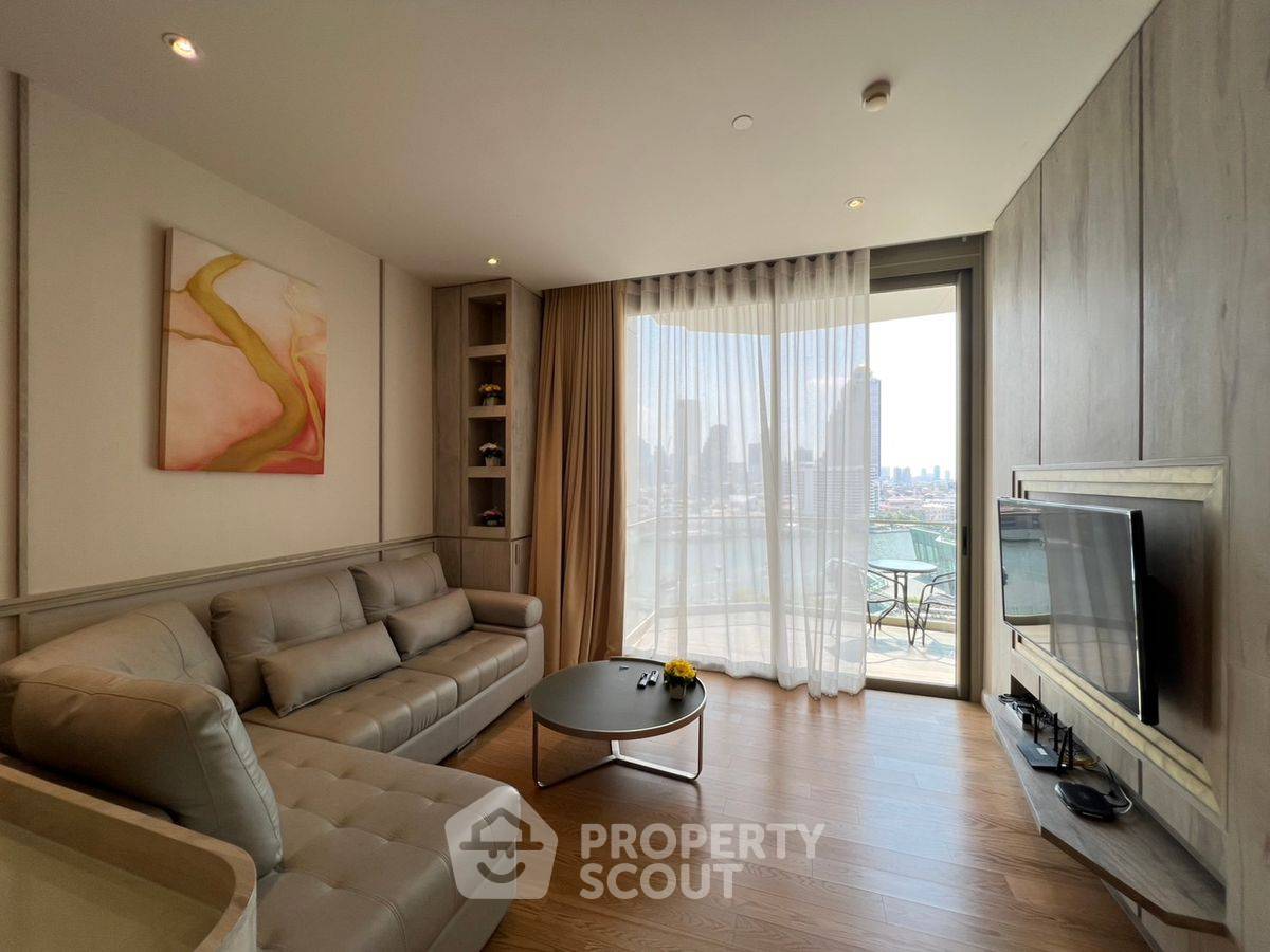 1-BR Condo at Magnolias Waterfront Residences near BTS Saphan Taksin (ID 2064901)