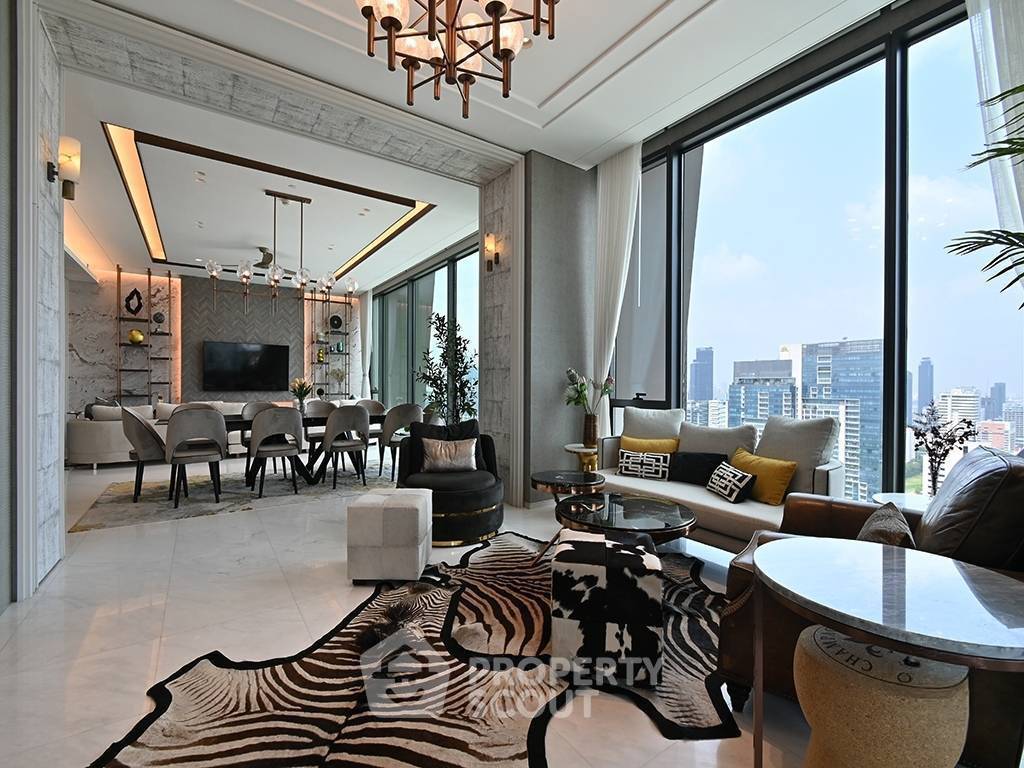 4-BR Condo at The Residences At Sindhorn Kempinski Hotel Bangkok near BTS Ratchadamri (ID 1650116)