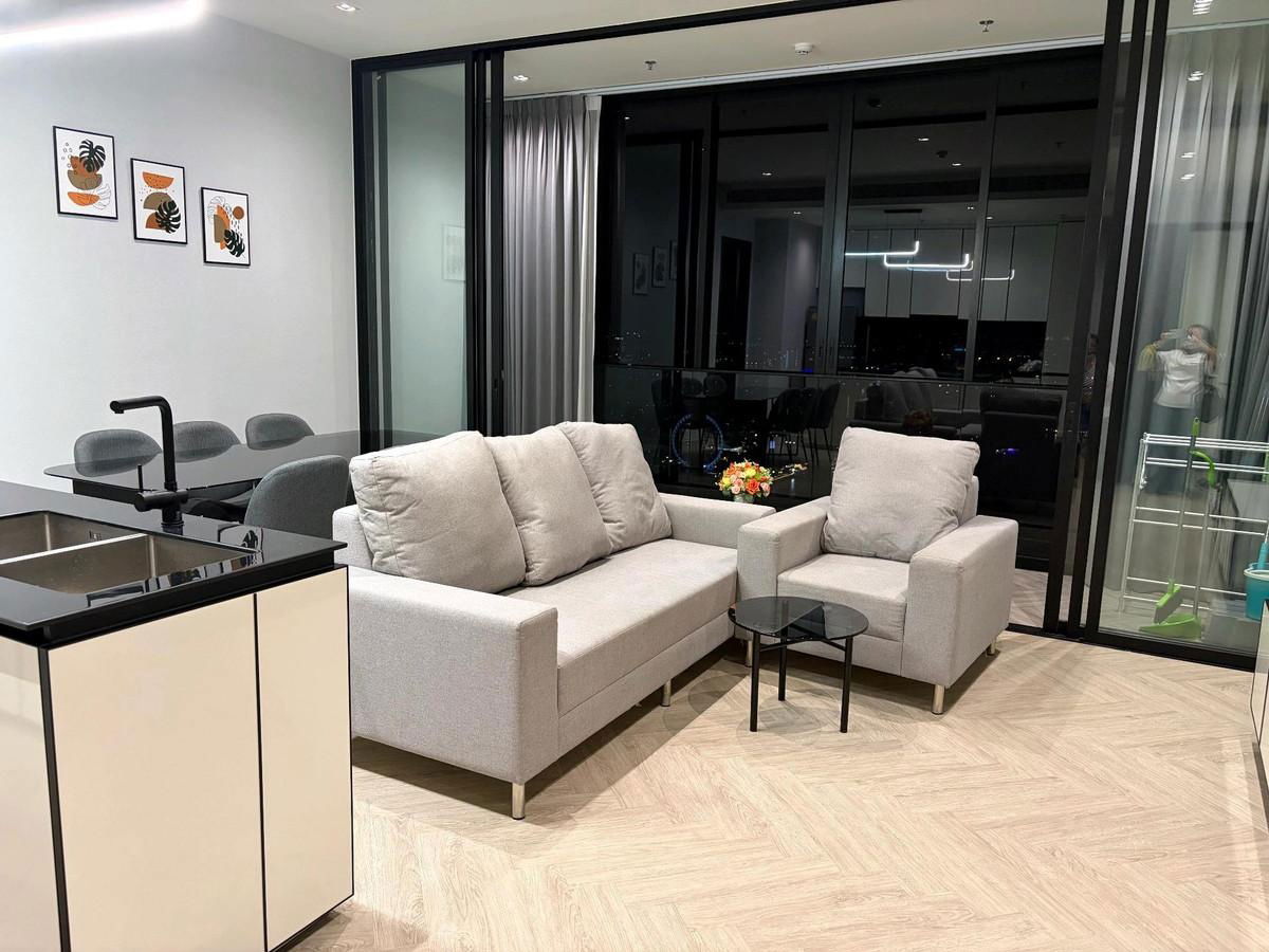 🔥 For RENT, good price 🔥 Chapter Charoennakhon Riverside 2beds, high floor, river view | GEN 064-104-4662