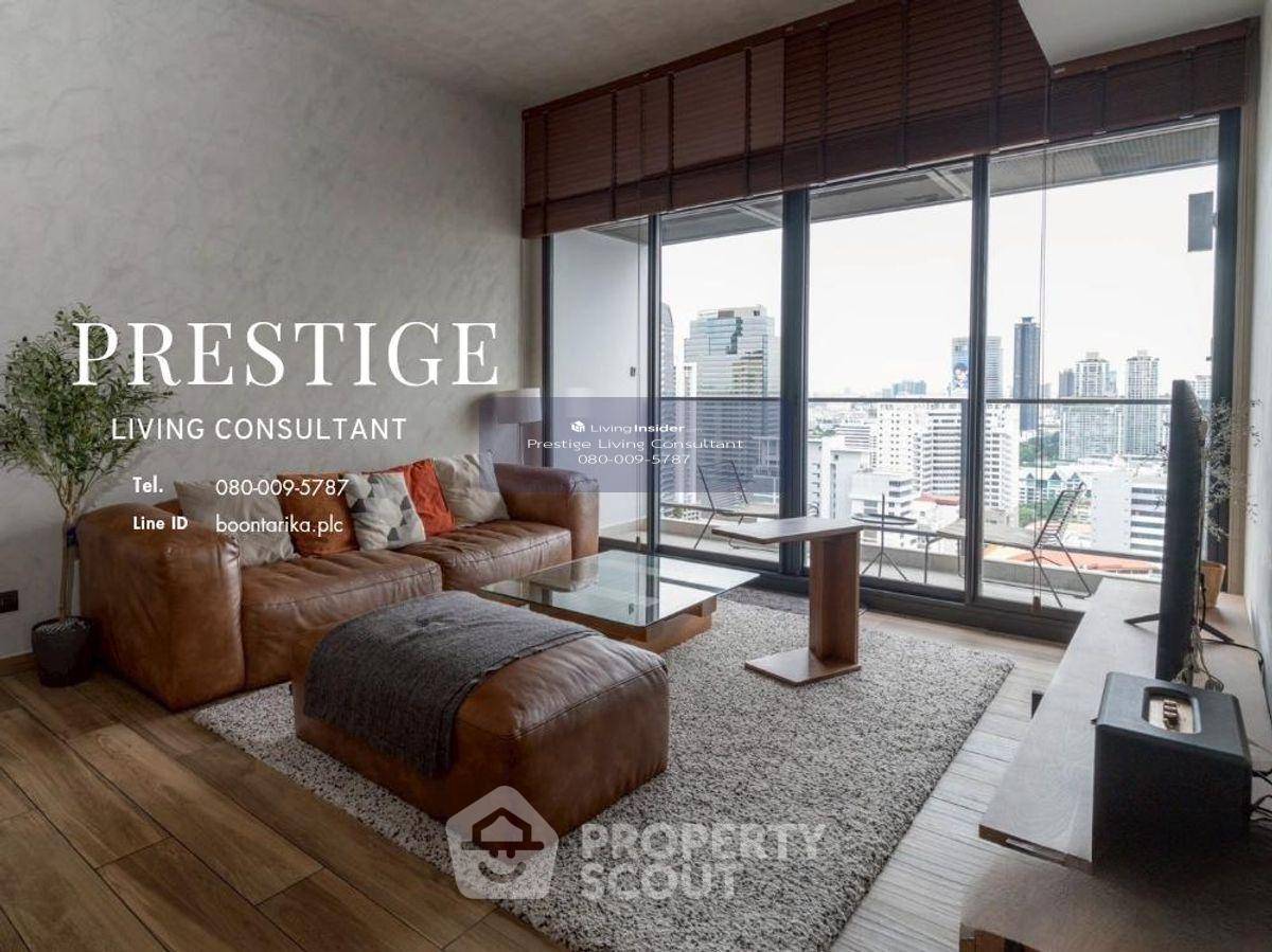 阿索克阁楼 2 居公寓，靠近碧武里地铁站 (ID 1670102)